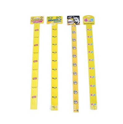 China Milky White PP Manufacture Professional Supermarket Plastic Hanging Strips China Displays for sale