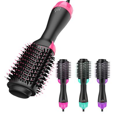 China One Step Hair Dryer Multifunctional Hot Airbrush Ionic Styler Quickly Heat Up Hair Blowout Dryer Brush for sale