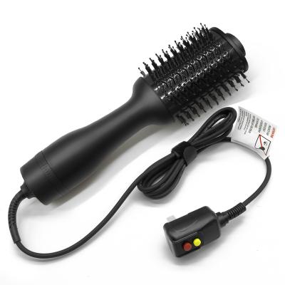 China Ionic One Stage Hair Dryer And Volumizer Straightener Brush 4 In 1 Electric Hot Air Hair Dryer Brush Blow Dryer for sale