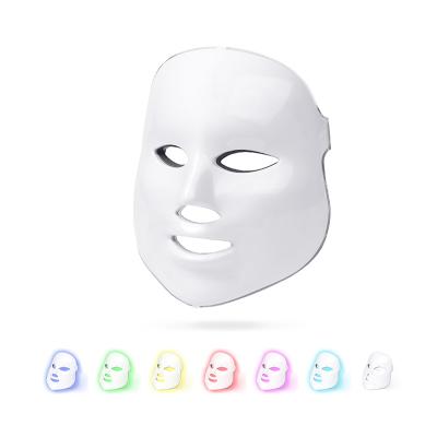 China Wholesale Led Acne Treatment Therapy Tools Face Beauty Facial Mask With Neck For Facial Skin Care for sale