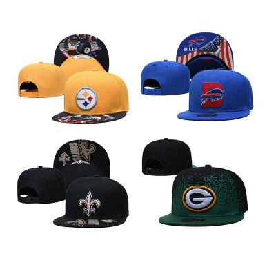 China breathable & Waterproof Running High Quality 3D Embroidery Covers American Football Throwback Hats For 32 Teams for sale