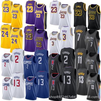 China Fashion American Design Patch Embroidery Vests Custom All Star Men's Basketball Breathable Basketball Tank Tops For 30 Teams for sale