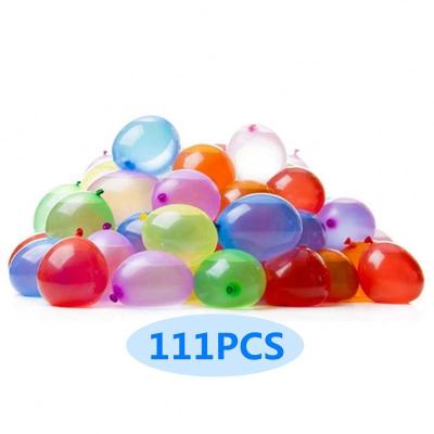 China Summer Toys Sprinkle Balloons 111pcs/Pack Sufficiency Summer Toys Bomb Quick Games Toy Party Balloons Water Balls Out Of Door Games for sale