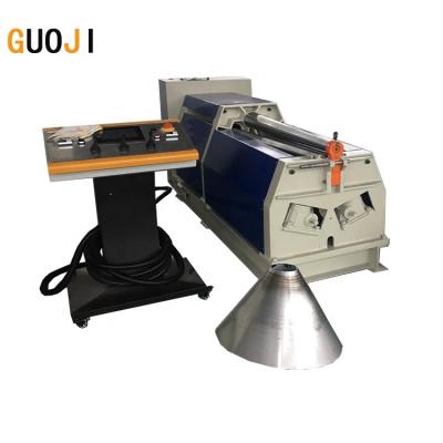 China Guojimachine Automatic Electronic Hydraulic Electronic Hydraulic Roll Bending Machine Carbon Max Copper Sheet Metal Plate Roller Small Cone Roll Bending Machine for sale