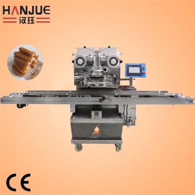 China Snack Factory Automatic Encrusting and Tray Aligning Machine Churros Making Machine for sale