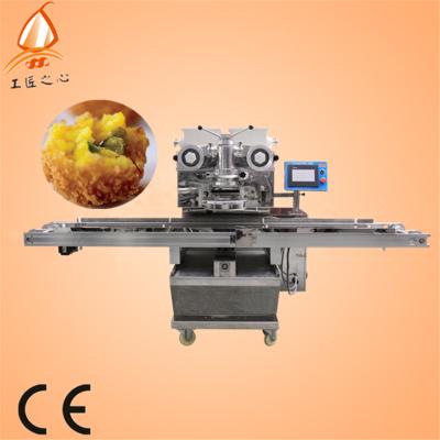 China Popular Snack Factory Rice Ball Processing Machinery Tray Aligning Machine Automatic Encrusting for sale