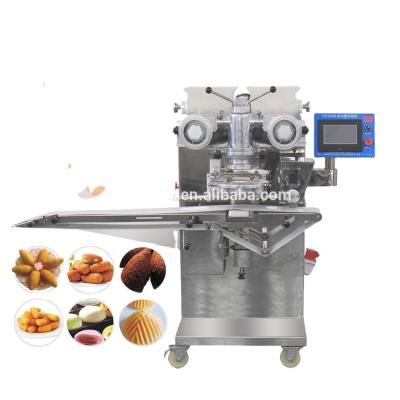 China Automatic Maamoul / Madeleine Cake Encrusting And Aligning Machine / Filled Cookies Making Machine With Low Price for sale