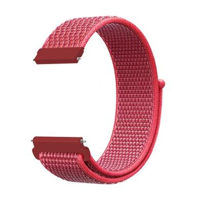 China Newest Cloth 20mm 22mm Buckle Sport Nylon Strap For Samsung Galaxy 1/2 42mm Active Luxury 46mm Nylon Band For Samsung Watch for sale