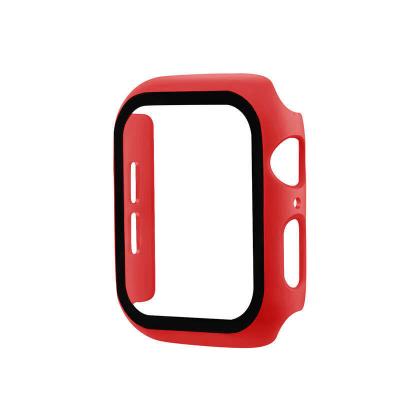 China Custom High Quality Apple Watch Series Watch Screen Protector Case Cover For Apple Watch Silicone Sport Band 38mm Hard PC Case 40mm For iwatch for sale