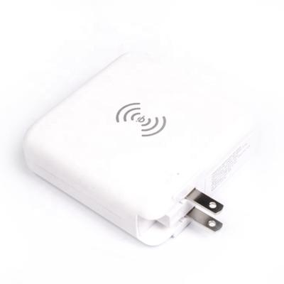 China Other QC3.0 USB Wall Charger PD 18W Fast Charging Wireless Power Bank 8000mAh for sale