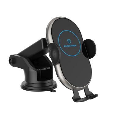 China Adjustable Fashion Car Charger Mount Dashboard Car Phone Holder Wireless Mount for sale