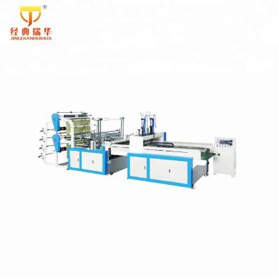 China Poly Factory Biodegradable Plastic T-shirt Bag Making Machine China Factory for sale