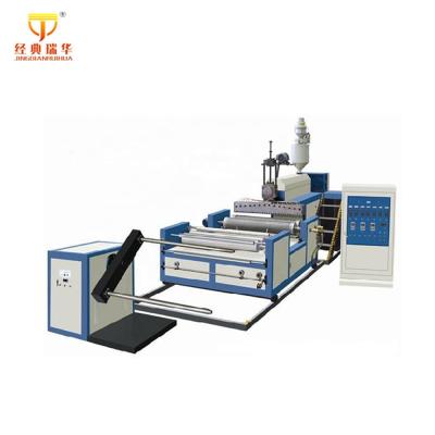 China Plastic Double Screw PE Film 3 Layer Air Bubble Film Extrusion Machine for sale