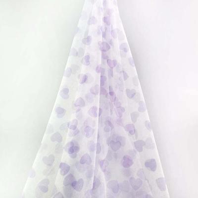 China New Valentine Heart Pattern Anti-Static Cloth for sale