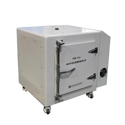 China Auto Parts Intelligent Thermal Regenerated DPF Cleaning DPF GW-15X High Temperature Furnace Burner Cleaning Machine for sale