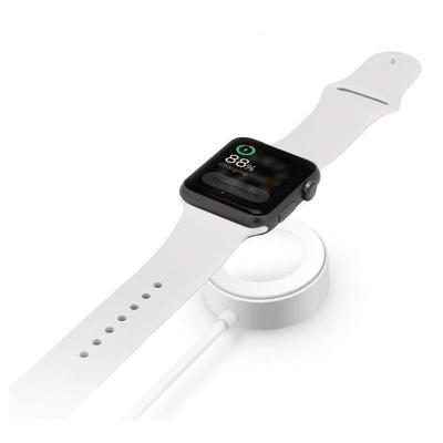 China Original QC 3.0 Fast Charger 1:1 Smart Watch Charger For Apple Watch Magnetic Metal Wireless Charger For Iwatch Charging Cable for sale