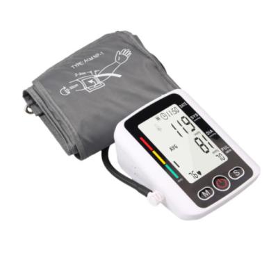 China Automatic Electronic Arm Type Household LCD Display Blood Pressure Monitor Slap Best Home BP Sphygmomanometers for sale