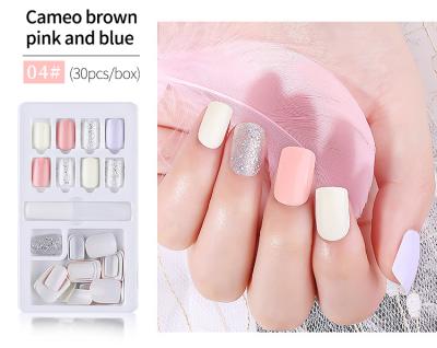 China Eco-friendly Creative 3D Design False Nail Tips With 10 Sizes For Girls for sale