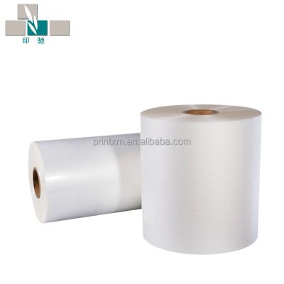 China Moistureproof Double Sides Crown Treatment Printed Thermal Bopp Lamination Film for sale