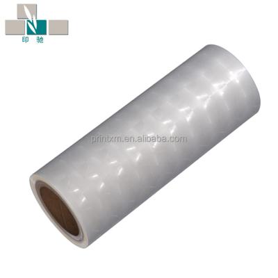 China pearlized bopp / pet thermal film moisture proof 3d holographic film for sale