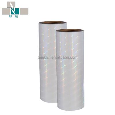 China Moisture Proof Transparent Holographic Lamination Film Roll for sale