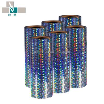 China Hot-selling Chinese Silver Holographic Laser Film BOPP Film Moisture Proof for sale