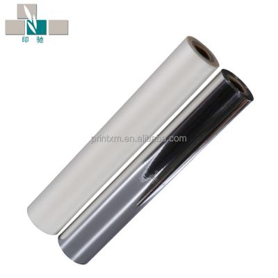 China Moisture proof film PET metallic/metallic PET metallized lamination silve and glode 22mic 24mic for sale