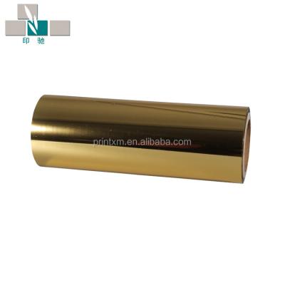 China Moisture Proof Metallized Thermal PET Lamination Film Silver And Gold for sale