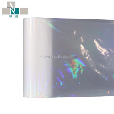 China BOPP Moisture Proof Transparent Hologram Laser Thermal Lamination Film for sale