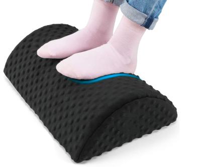 China Ergonomic Hotel Massage Footrest Under Desk Support Foot Cushion for sale