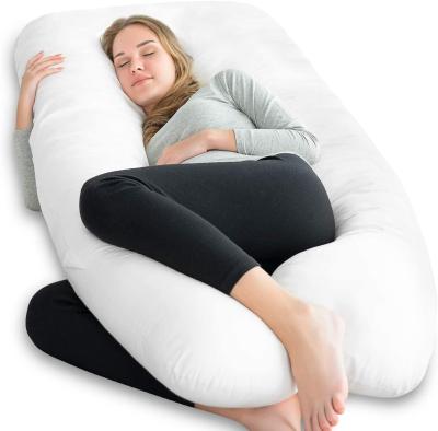 China Anti-Pull Pregnancy Pillow U-Shape Body Pillow Full And Support Body Maternity Pillow for sale