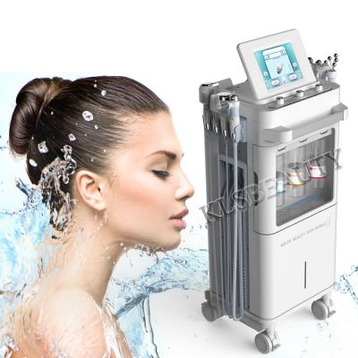 China New Arrival 9 Exfoliators in 1 Hydro Oxygen Aqua Facial Skin Care Hydra Hydrodermabrasion Facial Machine for sale