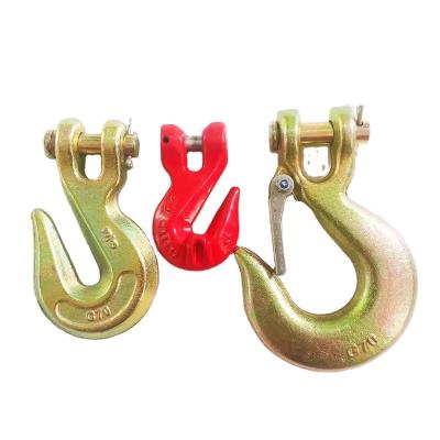 China Heavy Industry High Quality Hoist Safety Crane Hook Safety Latch Crane Lifting Hooks For Industrial Use for sale