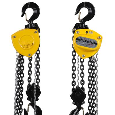 China Industrial Lifting hand chain Block Hoist 1-10 Ton manual Operated Hoist Chain Block good quality for sale for sale