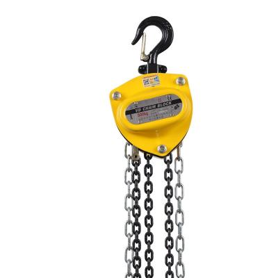 China Industrial Lifting Factory price 10 ton chain block manual block chain hoist hs type chain block for sale