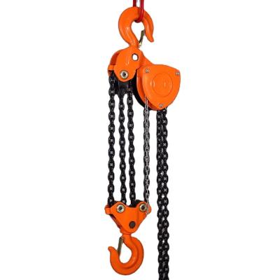 China Industrial Lifting Manual Small Hand 5 ton 1 ton 10 ton 2ton 3 ton 5ton Vital Chain Pulley Hoist Block for sale