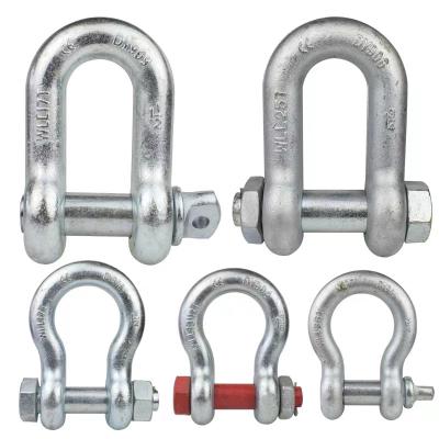 China Heavy Industry high strength shackle joing shackle marine shackle for sale