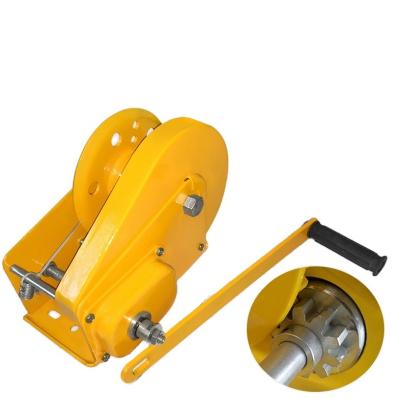 China CRANES small capstan winch hand winch two way self locking 1200lbs 2600lbs 1800lbs for sale