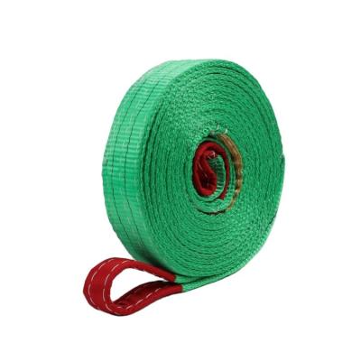 China Lifting and hoisting eye to eye webbing sling colorful sling synthetic webbing slings for sale