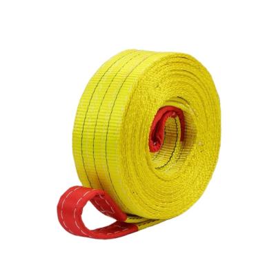 China Lifting and hoisting factory outlet flat sling polyester sling fabric flat webbing sling for sale