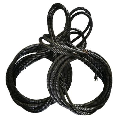 China Lifting and rigging equipment Wholesale new product wire rope sling splicing eye end lifting wire rope slin for sale