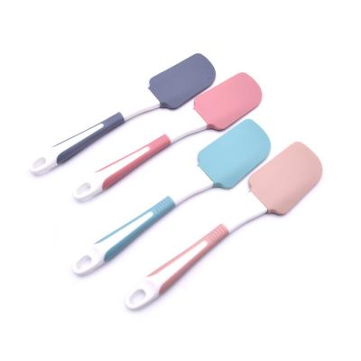 China Viable Silicone Scraper DIY Cake Bread Butter Spatula Mixer Brush Cake Pastry Spatula Kitchen Baking Tool Mold for sale