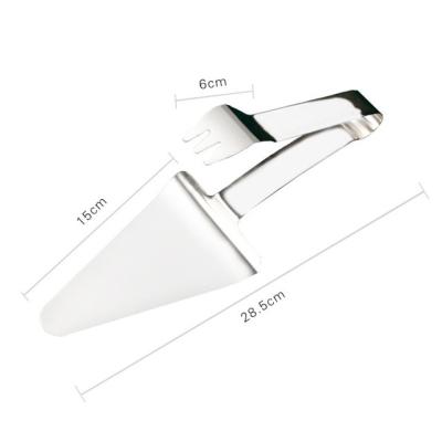 China Kitchen Viable Pizza Spatula Stainless Steel Tool Restaurant Steak Bread Cake Food Triangle Home Baking Rack for sale