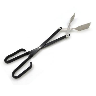 China Easily cleaned BBQ tools, BBQ accessories, extra light and long tongs carbon tongs for sale