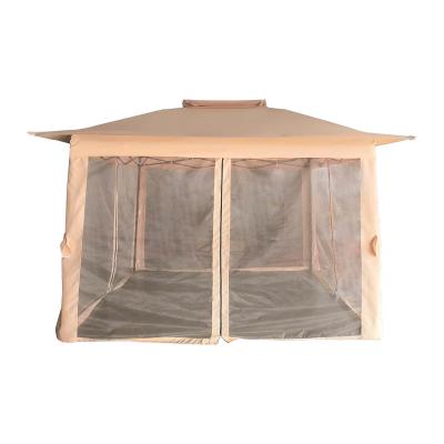 China Wholesale Weather Resistant Enclosed 3.5mx3.5m Steel Outdoor Gazebo Winter Cover for sale