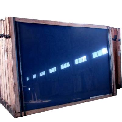 China Factory 4mm 5mm 6mm Glass Energy Saving Exterior Building Dark Blue Reflective Glass Sheet 8mm for sale