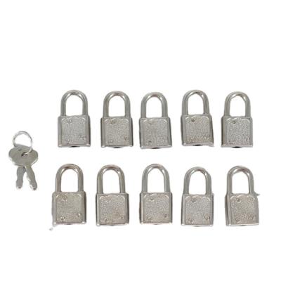 China canyu lock factory small supplie padlock mini notebook locks milk cash padlock zinc toys padlocks same keys 20mm for sale