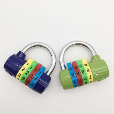 China canyu lock factory color number 4 digit combination password lock metal padlock for gym Cywj202006121-150 for sale