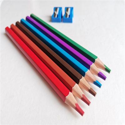 China Pencil Set Jumbo Wooden Dermagraph Colorful Drawing Pencil Buy Online Stationery Hex Round Triangle for sale