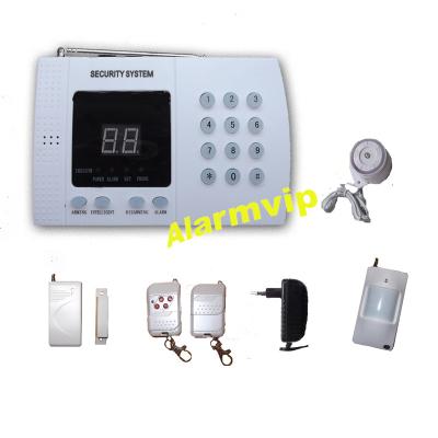 China Home alarm system economic wireless home alarm Rohs CE intruder alarm system for sale